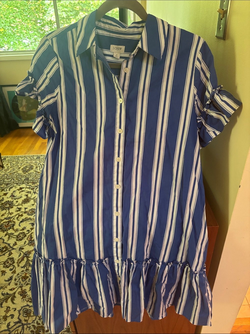 J Crew Factory Mini Shirt Dress